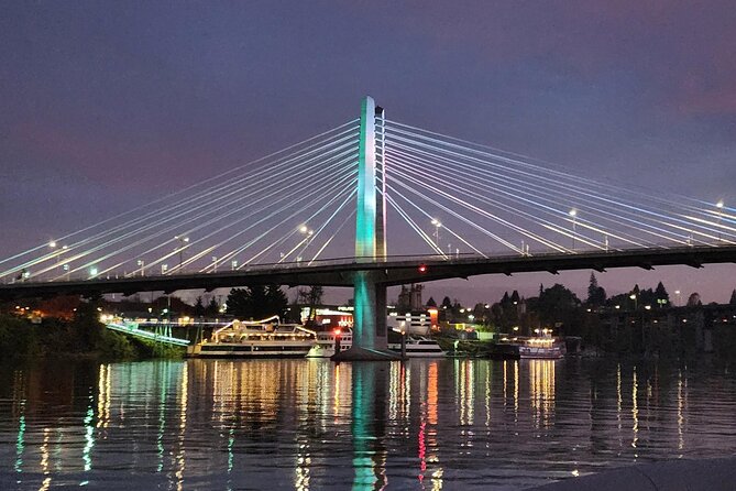 2-Hour Sunset River Cruise on the Stunning Willamette River - Watching the Work: Cement Offloading From the Water