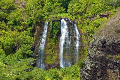 Best Kauai Northeast, Fern Grotto River Cruise & Lighthouse Tour - Opaekaa Falls: A Quick East-Side Water Moment