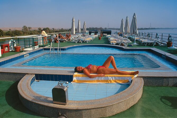 From Luxor:7-Night Luxury Nile River Cruise & Hot Air Balloon - Day 1 on the West Bank: Valley of the Kings, Hatshepsut, Memnon, then Luxor market time