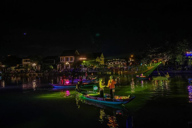 Hoai River Boat Trip by Night with Release Lantern - The night market part: what you can do afterward