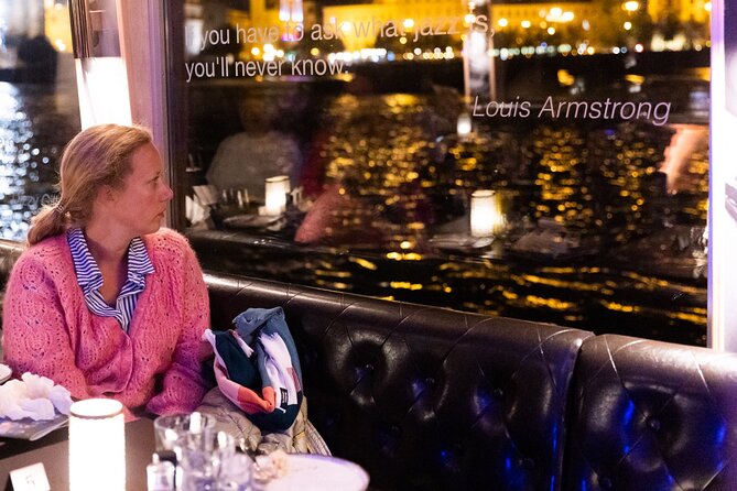 Jazz Boat: Popular LIVE JAZZ dinner cruise - The itinerary in motion: cruising the historical center with three jazz sets