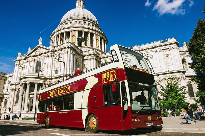 London Big Bus Hop-On Hop-Off Tour with Optional River Cruise - Entering London’s Big Hits from Green Park to the Thames