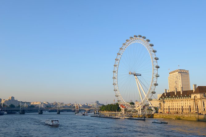 London Eye Fast-Track Ticket with Hop-On Hop-Off Tour and River Cruise - Thames River cruise: a slower way to see the same highlights