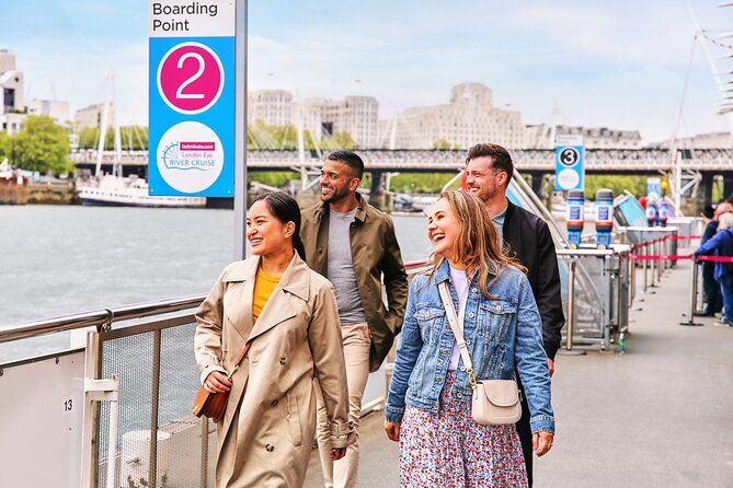 London Eye River Cruise - London Eye Pier logistics: arrive on time and plan for security
