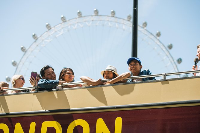 London Eye Ticket, Big Bus Hop-on Hop-Off Tour & River Cruise - Big Bus Hop-On Hop-Off: Use the Audio and Beat the Waits