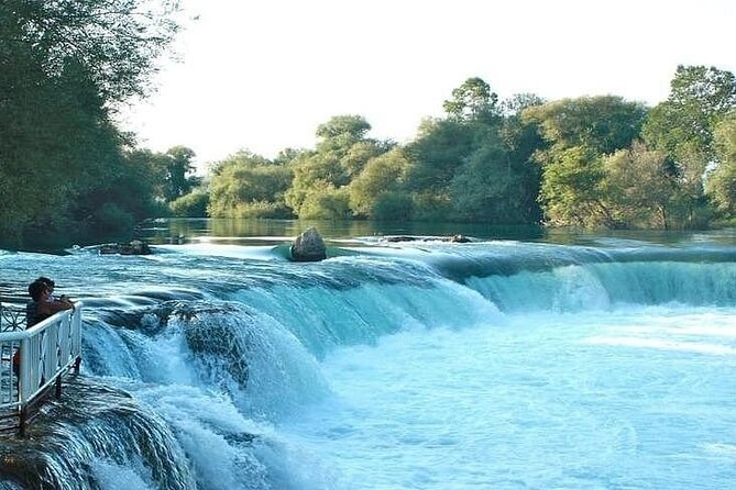 Manavgat River Boat Waterfall & Market Tour from Side - Swimming where the river meets the sea