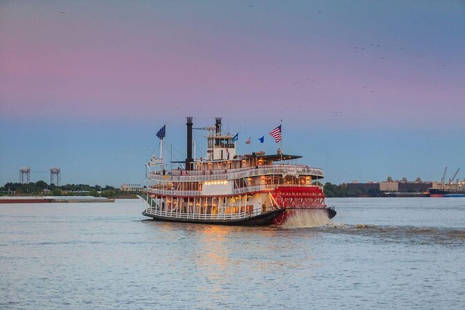 Paddlewheeler Creole Queen Historic Mississippi River Cruise - Two-and-a-half hours on the Mississippi with guided history