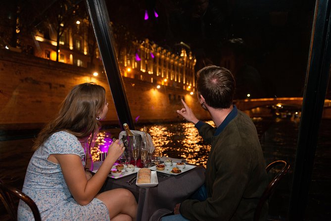 Paris 3-Course Gourmet Dinner and Sightseeing Seine River Cruise - Eiffel Tower at river level: the view you came for