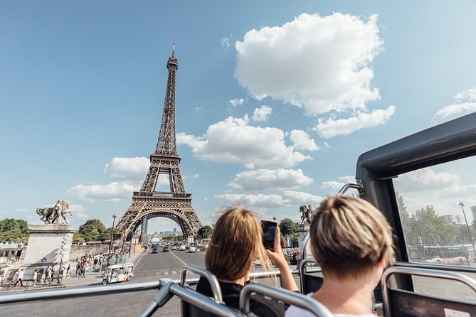 Paris Big Bus Hop-On Hop-Off Tour with Optional River Cruise - Arc de Triomphe upgrade: add entrance access if it’s on your list