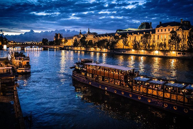Paris By Night with Seine River Cruise and Roundtrip Luxury Transportation - Night Paris, With Less Hassle