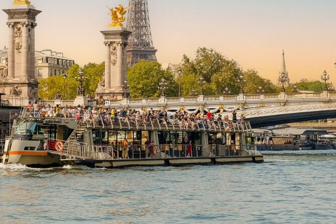 Paris Seine River Cruise from the Foot of Eiffel Open Timing - Quick Hits Before You Board