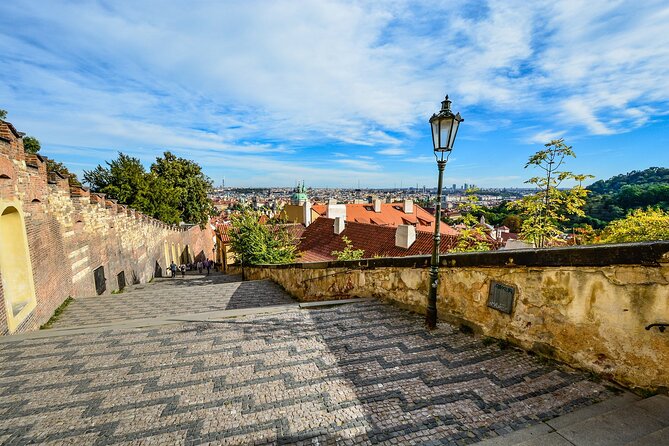 Prague DeLuxe Tour: Views, Hidden Gems, Tastings & River Cruise - Stop 3: Prague Castle Walk + St. Vitus Cathedral Exterior