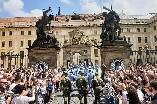 Prague Walking Tour with River Boat Cruise and Lunch - 6 hours - Hradcany and Prague Castle Exteriors: Views First, Interiors Later