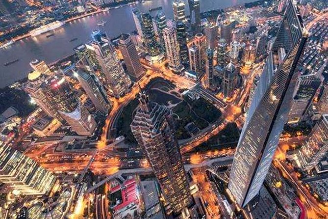 Private Night Tour-VIP River Cruise and Shanghai Tower Option - Huangpu River at night: what VIP seating really changes