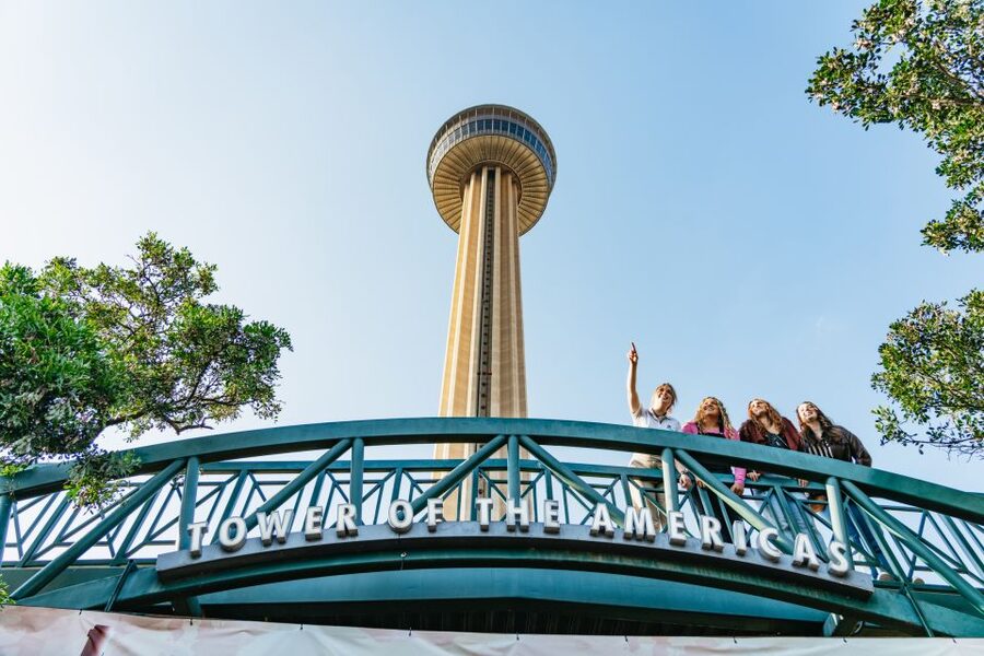 San Antonio: Premium Night Driving Tour with River Cruise - Tower of the Americas first: instant wow, easy start