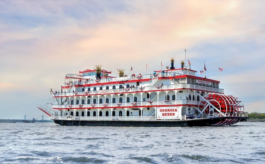 Savannah: Riverboat Sunset Cruise - Views from the Savannah riverfront that you can’t get on foot