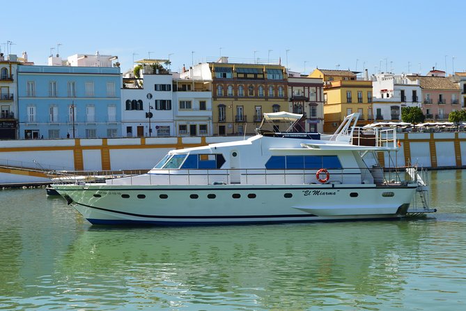 Seville: Cruise along the Guadalquivir River with appetizer - What You’ll See: Real Maestranza, the Giraldillo, and the Expo 92 Views