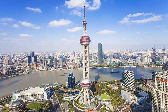 Shanghai Afternoon Sightseeing Tour including Huangpu River Cruise & OTV Tower - Oriental Pearl Tower: the easiest way to get your bearings