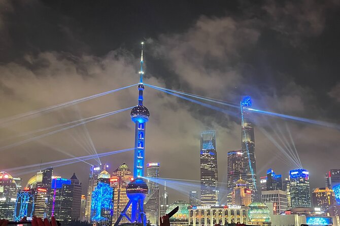 Shanghai Night River Cruise on Huangpu River - Hotel pickup, ticket help, and the VIP seating upgrade (RMB100)