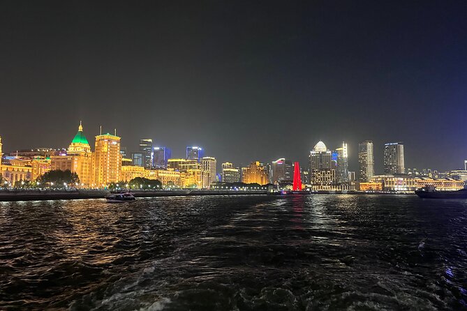 Shanghai Night River Cruise on Huangpu River - The 45-minute cruise: Pudong skyscrapers, Oriental Pearl, and Shanghai Tower