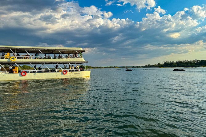Shearwater River Song Luxury River Cruise - How the Riversong cruise gives you Victoria Falls views without the grind