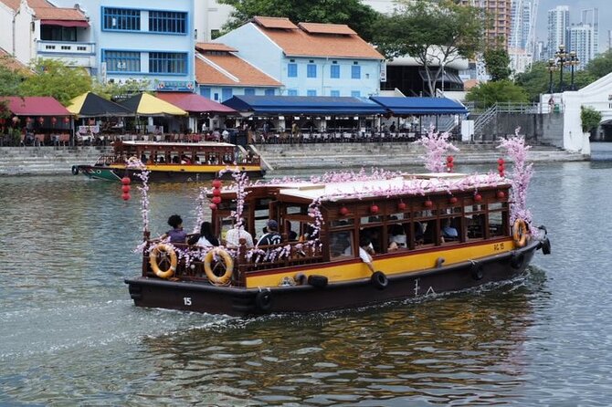 Singapore River Cruise E-Ticket - From Clarke Quay Jetty: where your cruise really starts