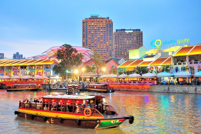 Singapore River Cruise E-Ticket - Tickets and the real-world redemption check