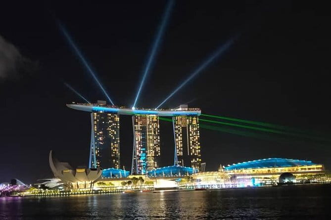 Singapore River Cruise, Light Shows and Twilight Tour - Spectra at Marina Bay Sands: lasers, water, and projections