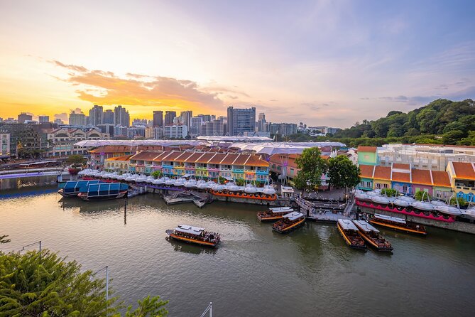 Singapore River Cruise, Night Garden Rhapsody & Spectra by CYT - A night route that lines up the best Singapore views