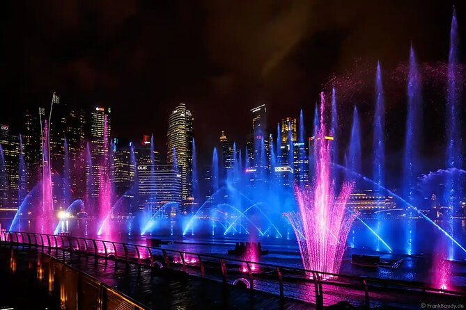 Singapore River Cruise, Night Garden Rhapsody & Spectra by CYT - Gardens by the Bay and the Garden Rhapsody timing