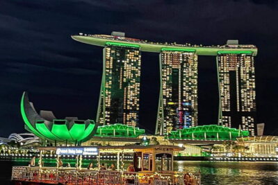 Singapore River Cruise Tour with E-Tickets - Raffles Landing Site and the Merlion: origin story, on water