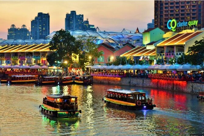Singapore River Cruise with Spectra & Garden Rhapsody Light Show - Gardens by the Bay and Garden Rhapsody: Supertree Grove Viewing Reality