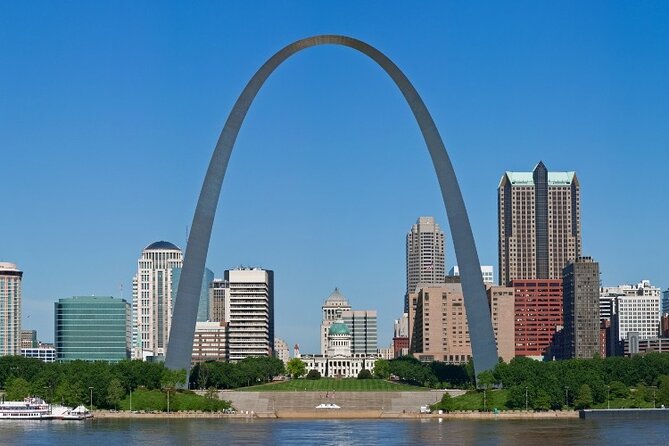 St Louis Arch and River Cruise Small Group Walking Tour - The Gateway Boat Cruise: relaxed river views with useful commentary
