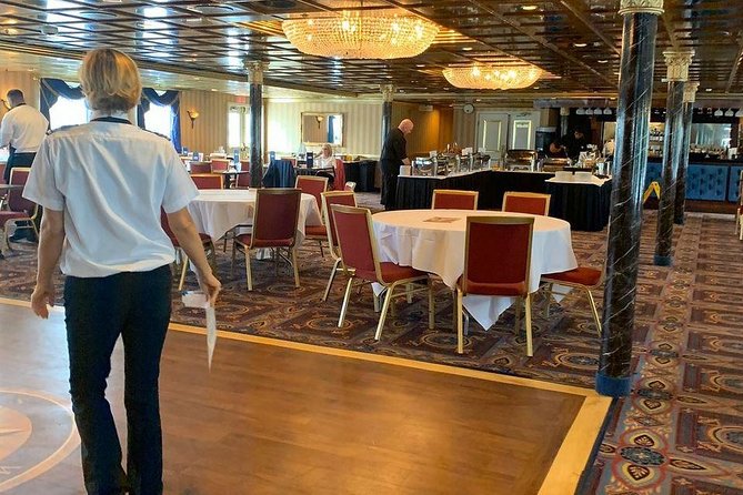 Sunday Brunch Riverboat Cruise in Savannah - Brunch on a Boat: The Buffet Spread, Cinnamon Rolls, and Drinks