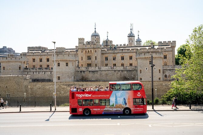 TopView® 24 Hr Hop on Hop off Bus Tour with River Cruise & Walks - London Lights Night Tour: Two Stops, One Useful Idea