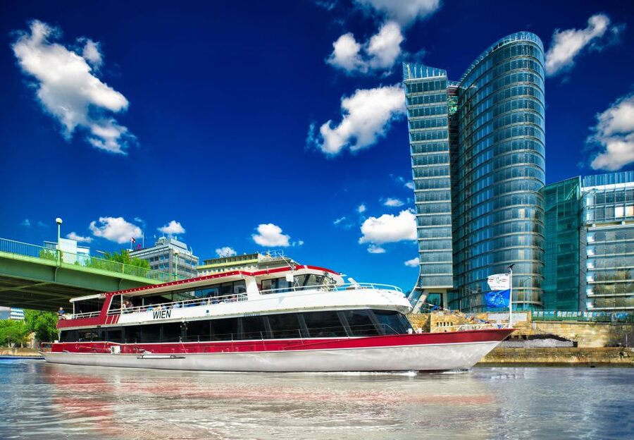 Vienna: 3.5-Hour Grand Danube River Cruise - The Real Order of the Trip: Schwedenplatz, Locks, Towers, Canal, Back Again