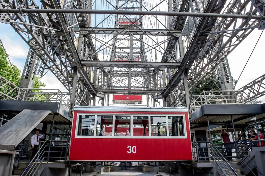 Vienna: Hop-on Hop-off, Ferris Wheel, and River Cruise - Danube River cruise: relaxing time that also helps you rest your legs