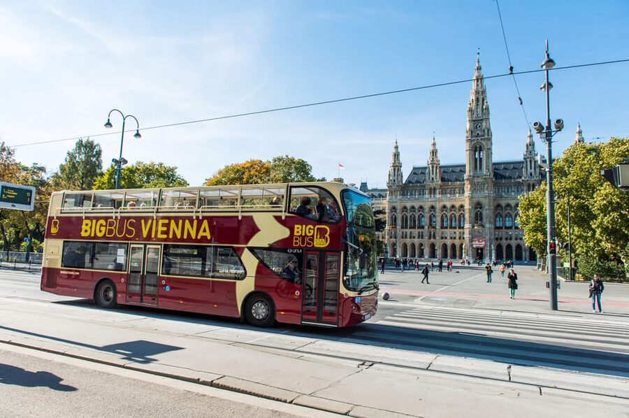 Vienna: Hop-on Hop-off, Ferris Wheel, and River Cruise - Getting tickets and boarding right at Stop 1